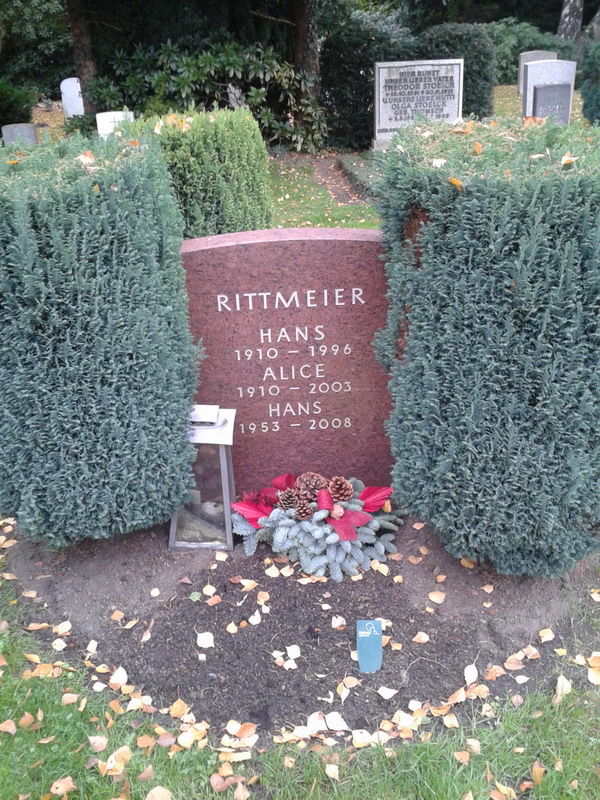 Grave Site Cemetery Ohlsdorf (Hamburg)